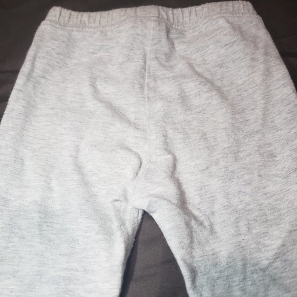 Leggings Old Navy Floral Design Lightweight Elastic Waist Grey Pink 12-18 Months - Picture 3 of 8